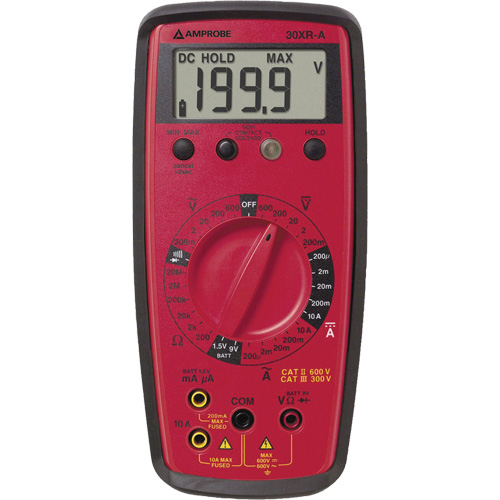 30XR-A Digital Multimeter, AC/DC Voltage, AC/DC Current Sidevic Inc.