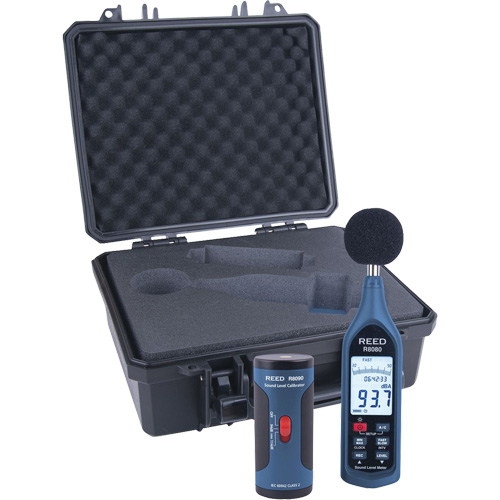Ensemble de sonom&egrave;tre enregistreur et de calibrateur Sidevic Inc.