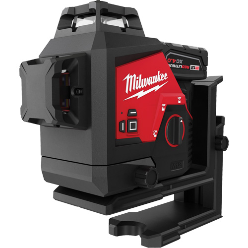M12 360-Degree 3-Plane Cordless Laser Kit, 125' (38.1 m), 530 Nm Sidevic Inc.