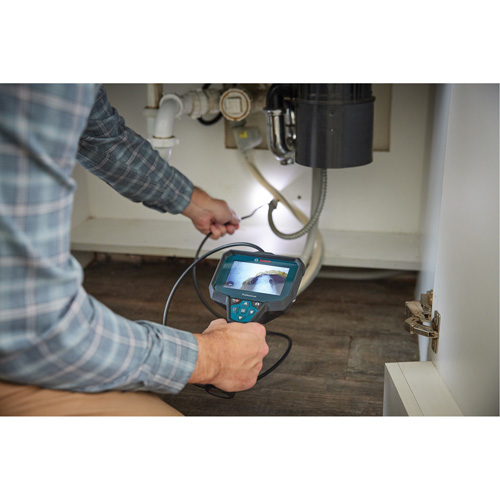 Cam&eacute;ra d'inspection portable professionnelle 12 V Max, 4" Affichage Sidevic Inc.