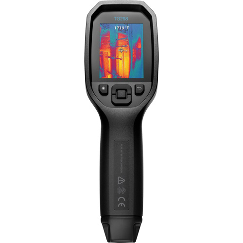 TG298 30:1 High Temperature Spot IR Thermal Imaging Camera with Bullseye Laser, 320 x 240 pixels, -25° - 1080°C (-130° - 1976°F), <70 mK Sidevic Inc.