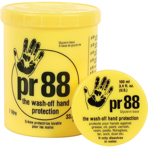 Pr88 Skin Protection Barrier Cream-the Wash-off Hand Protection, Packet, 100 ml Sidevic Inc.