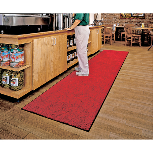 ColorStar Matting, Wiper, 3' x 5' x 3/8", Red/Black Sidevic Inc.