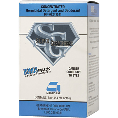 Super Germiphene&reg; Disinfectant, 454 ml, Bottle Sidevic Inc.