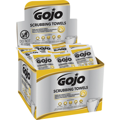 Scrubbing Towels, 80 Wipes, 12-1/4" x 10-1/2" Sidevic Inc.