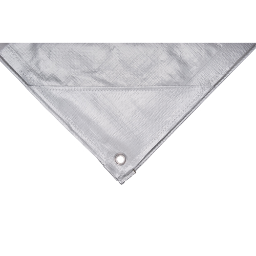 Tarp, Super Heavy-Duty, Silver, 10' x 8' x 12 mils Sidevic Inc.