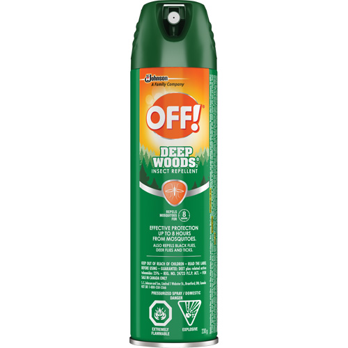 Insectifuge Off! R&eacute;gions sauvages, DEET &agrave; 25 %, A&eacute;rosol, 230 g Sidevic Inc.
