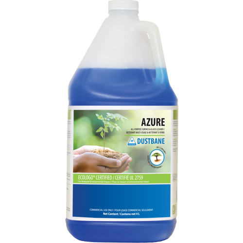 Nettoyants pour verre et fen&ecirc;tres Azure, 4 L, Cruche Sidevic Inc.