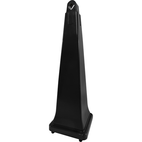 Groundskeeper Smoking Station, Free-Standing, Metal, 1 US gal. Capacity, 39-3/4" Height Sidevic Inc.