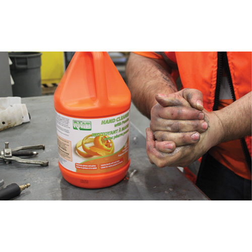 Nettoyant pour les mains &agrave; l'orange, Pierre ponce, 3,6 L, Cruche, Orange Sidevic Inc.