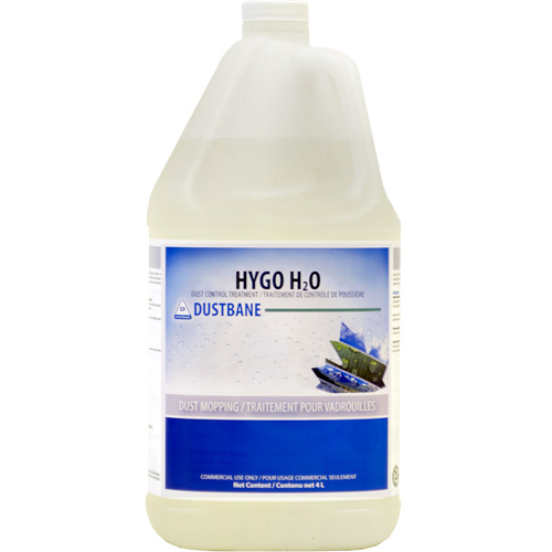 Traitement de contr&ocirc;le de poussi&egrave;re Hygo H2O, 4 L, Cruche Sidevic Inc.