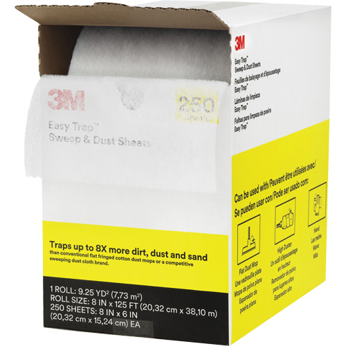 &eacute;poussi&eacute;reur Easy Trap, Microfibre, Blanc Sidevic Inc.