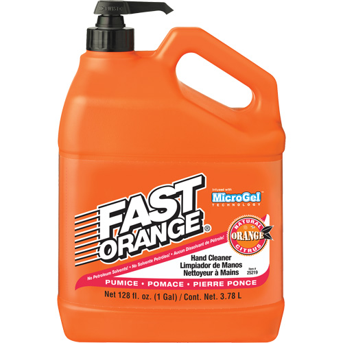 Hand Cleaner, Pumice, 3.78 L, Pump Bottle, Fresh Scent Sidevic Inc.