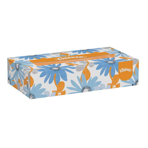 Papier-mouchoir Kleenex, 2 pli, 8" lo x 8-1/2" la, 125 feuilles/boîte Sidevic Inc.