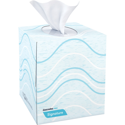 Pro Signature Facial Tissue, 2 Ply, 8" L x 8" W, 90 Sheets/Box Sidevic Inc.