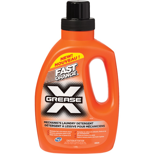 Grease X Laundry Detergent, Jug Sidevic Inc.
