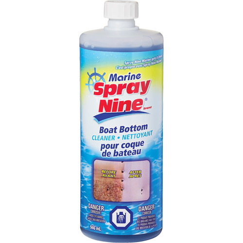 Nettoyant de fond de bateau Spray Nine, 946 ml, Bouteille Sidevic Inc.