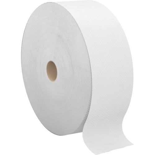 Pro Perform Toilet Paper, Jumbo Roll, 2 Ply, 1250' Length, White Sidevic Inc.