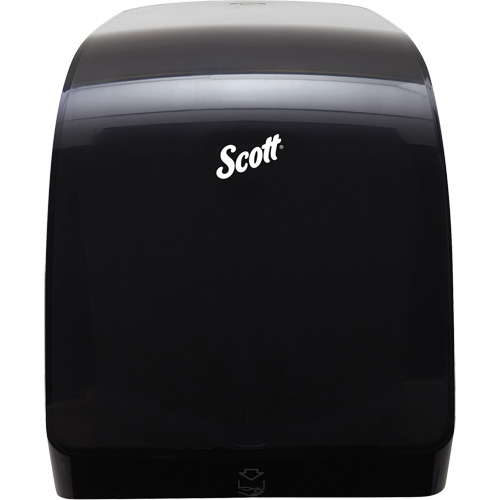 Distributeur d'essuie-mains &agrave; enroulement serr&eacute; &agrave; code bleu Scott Pro, Manuel, 12,66" la x 9,18" p x 16,44" h Sidevic Inc.