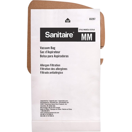 Standard Vacuum Bags, 1 US gal. Sidevic Inc.