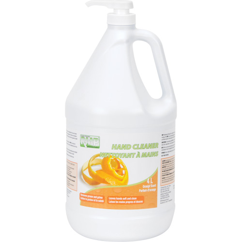 Nettoyant pour les mains &agrave; l'orange, Cr&egrave;me, 4 L, Cruche, Orange Sidevic Inc.