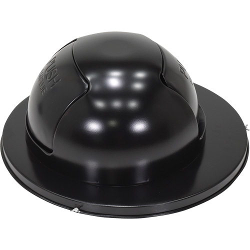 Drum Waste Disposal Top, Dome Lid, Metal, Fits Container Size: 23-1/2" Dia. Sidevic Inc.