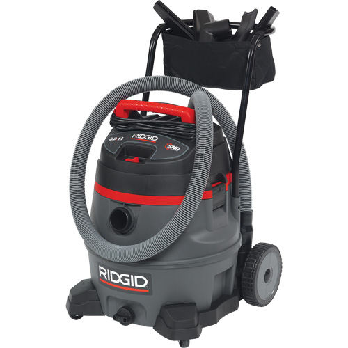 NXT Industrial Vacuum with Cart, Wet-Dry, 6 HP, 14 US Gal. (53 Litres) Sidevic Inc.