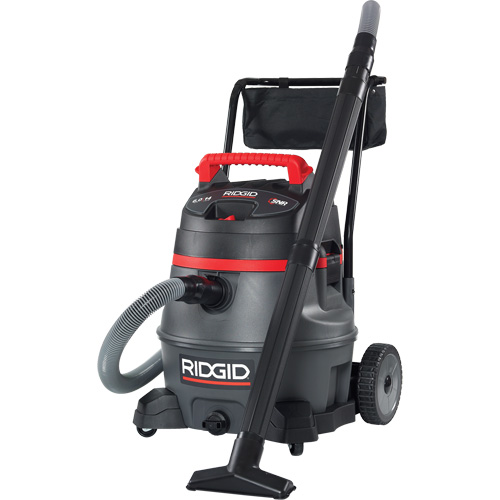 NXT Industrial Vacuum with Cart, Wet-Dry, 6 HP, 14 US Gal. (53 Litres) Sidevic Inc.
