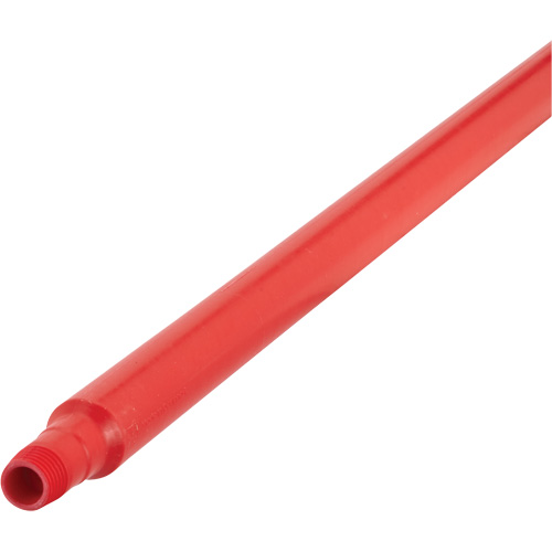 Ultra Hygiene Handle, Broom/Scraper/Squeegee, Red, Ergonomic, 59" L Sidevic Inc.