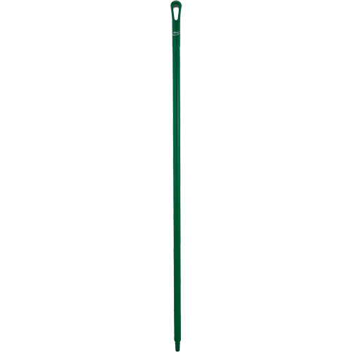 Ultra Hygiene Handle, Broom/Scraper/Squeegee, Green, Ergonomic, 59" L Sidevic Inc.