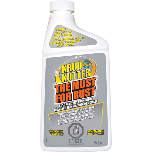 Produit contre la rouille The Must for Rust, Bouteille Sidevic Inc.