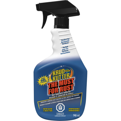 The Must for Rust Rust Remover Gel, Trigger Bottle Sidevic Inc.