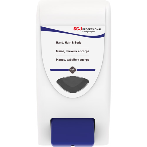Cleanse Shower Gel Dispenser, Push, 4000 ml Capacity, Cartridge Refill Format Sidevic Inc.