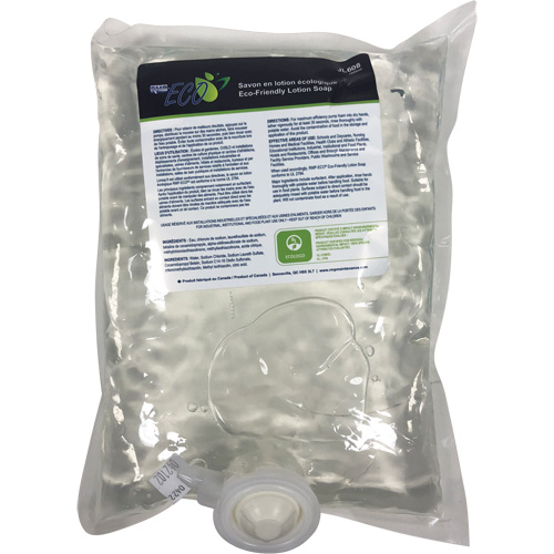 Eco-Friendly Moisturizing Hand Soap, Liquid, 1 L, Unscented Sidevic Inc.
