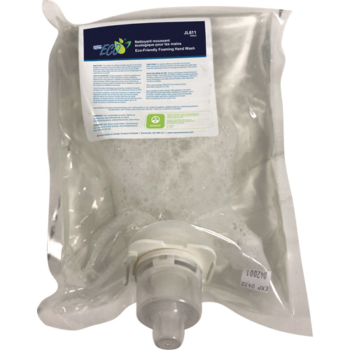 Eco-Friendly Hand Soap, Foam, 1 L, Unscented Sidevic Inc.