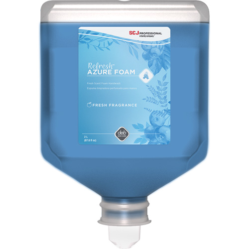 Savon &agrave; mains Refresh Azure, Mousse, 2 L, Parfum&eacute; Sidevic Inc.