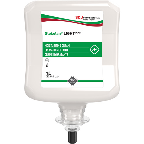 Cr&egrave;me r&eacute;paratice l&eacute;g&egrave;re et pure Stokolan, Cartouche en plastique, 1 L Sidevic Inc.