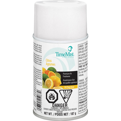 TimeMist&reg; Industrial Strength Air Freshener, Citrus, Aerosol Can/Cartridge Sidevic Inc.