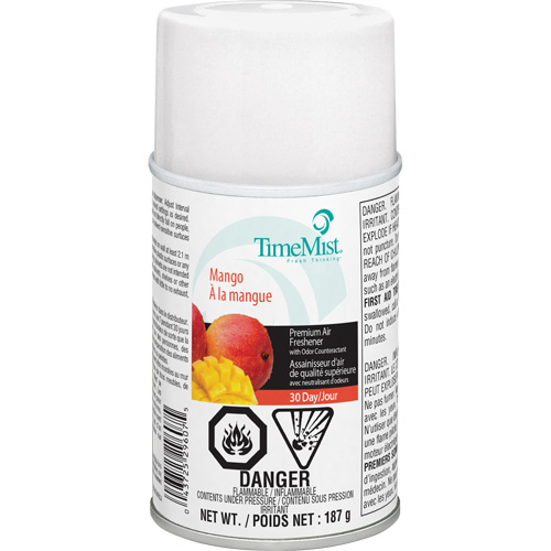 Purificateur dair industriel TimeMist, Mangue, Canette a&eacute;rosol/Cartouche Sidevic Inc.