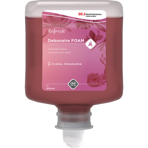 Refresh Debonaire Hand Soap, Foam, 1 L, Scented Sidevic Inc.