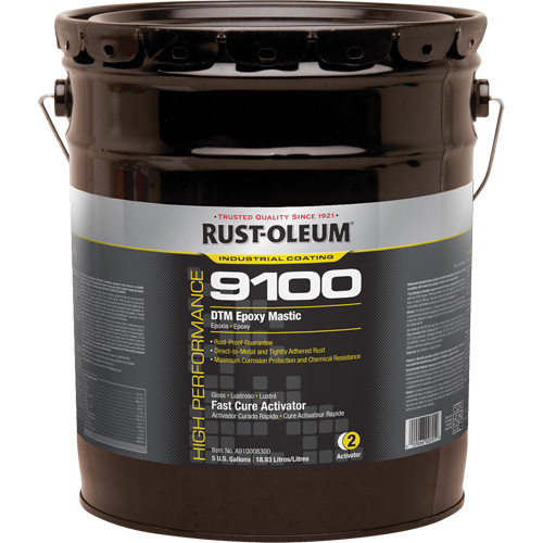 Activateur pour s&eacute;chage rapide pour mastic &eacute;poxy DTM du syst&egrave;me 9100, 5 gal., Seau Sidevic Inc.