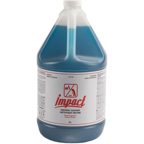 Nettoyant neutre pour planchers Impact, 4 L, Cruche Sidevic Inc.