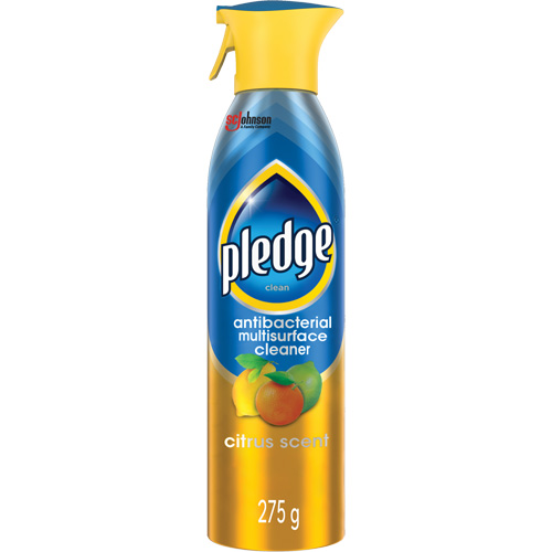 Pledge&reg; Multi Surface Cleaner & Disinfectant, 275 ml, Aerosol Can Sidevic Inc.