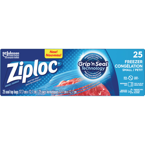 Ziploc&reg; Freezer Bags Sidevic Inc.