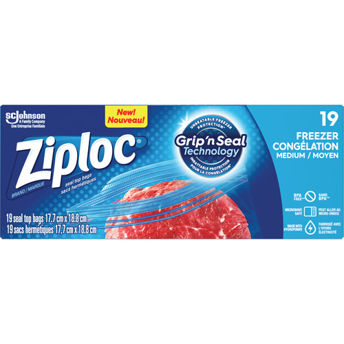 Ziploc&reg; Freezer Bags Sidevic Inc.