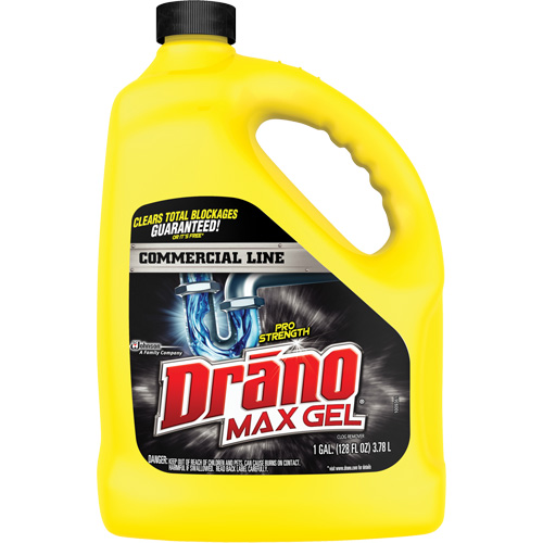Produit d&eacute;bouchant pour tuyaux Drano Max Gel Sidevic Inc.