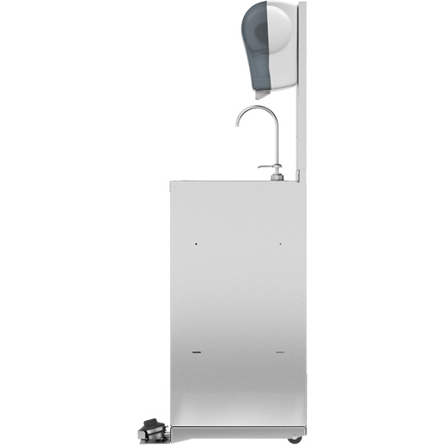 Poste de nettoyage des mains portable MRSink Sidevic Inc.