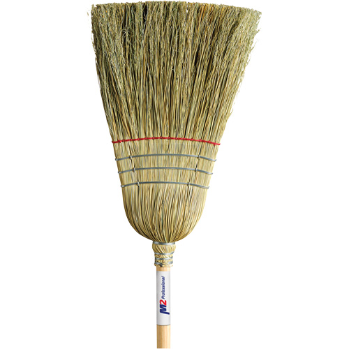 Balai de paille robuste, Une corde, Manche Bois Sidevic Inc.