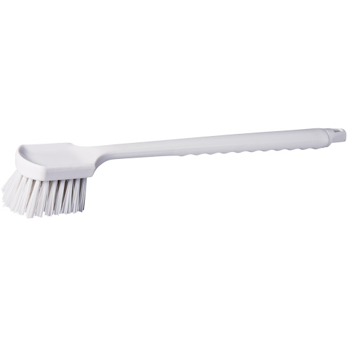 Brosse &agrave; chaudron &agrave; manche long, 20" l, Soies Polypropyl&egrave;ne, Blanc Sidevic Inc.