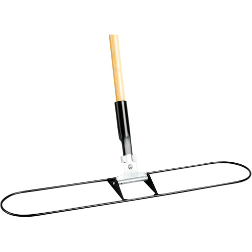 Support et manche pour vadrouille &agrave; &eacute;pousseter Clipper, 24", M&eacute;tal Sidevic Inc.